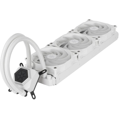 Silverstone sst-pf360w-argb-v2 waterkoeling (wit, incl. rgb controller)