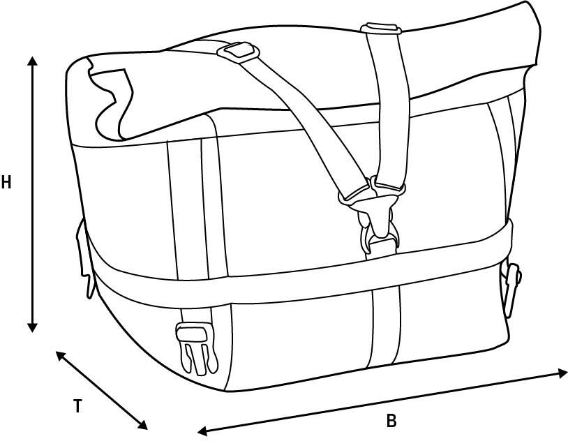 Oxford hecktasche atlas t advanced atlas t-30 advanced tourpack black