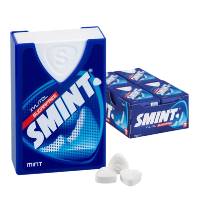 Smint mint blauw (12x 40 stuks) (kopie)