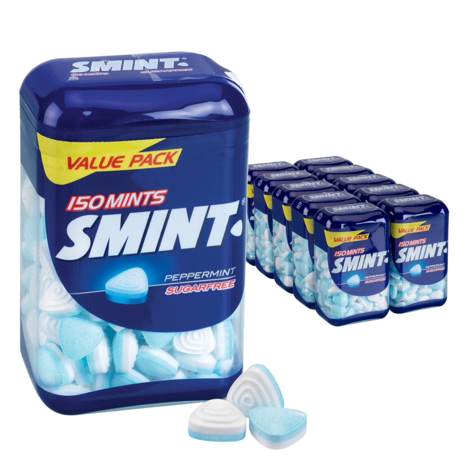Smint xl peppermint bottle (10x 105gr)