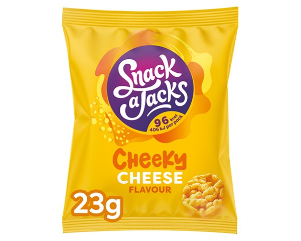 Rijstwafels snack a jacks cheese 387 g
