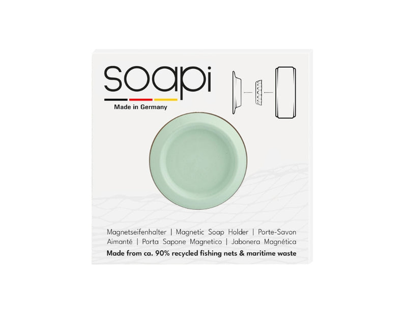 Soapi magnetische zeephouder - mintgroen