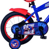 Sonic prime kinderfiets - jongens - 14 inch - blauw rood