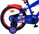 Sonic prime kinderfiets - jongens - 16 inch - blauw rood - twee handremmen - afbeelding 3