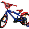 Sonic prime kinderfiets - jongens - 16 inch - blauw rood