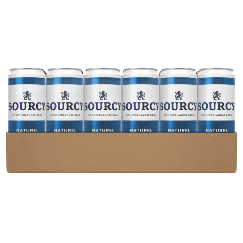 Sourcy blauw sleek blik (24x 33cl)