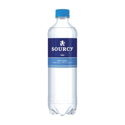 Sourcy naturel mineraalwater pet (6x 500 ml)