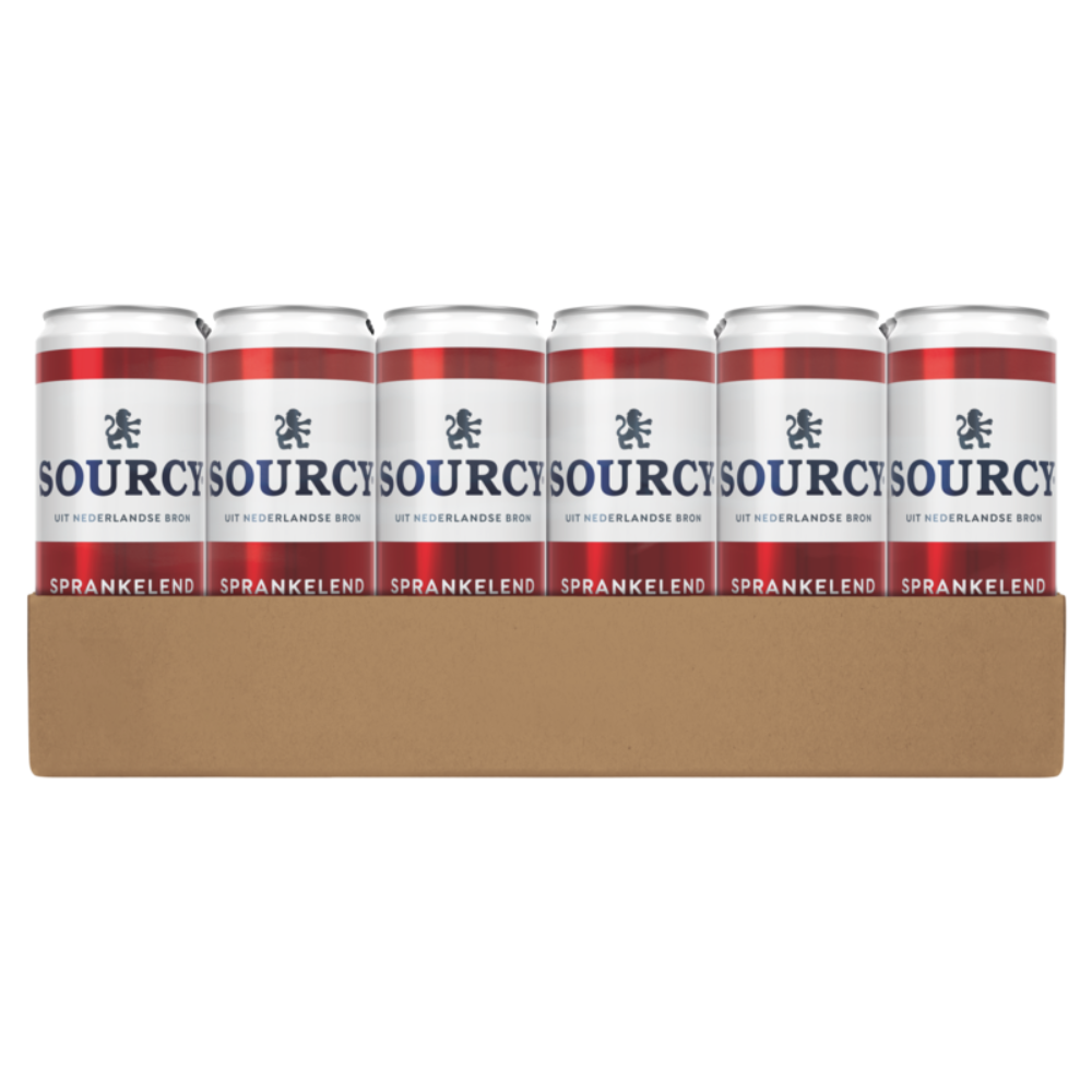 Sourcy rood sleek blik (24x 33cl)