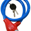 Spiderman kabelslot blauw rood
