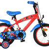 Spiderman marvel spider-man kinderfiets - jongens - 14 inch - rood blauw