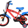 Spiderman marvel spider-man kinderfiets - jongens - 14 inch - rood blauw
