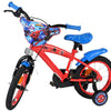 Spiderman marvel spider-man kinderfiets - jongens - 14 inch - rood blauw
