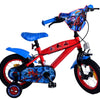 Ultimate Spider-Man Kinderfiets - Jongens - 12 inch - Blauw Rood - Twee handremmen