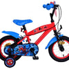 Ultimate Spider-Man Kinderfiets - Jongens - 12 inch - Blauw Rood - Twee handremmen