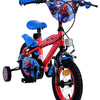 Ultimate Spider-Man Kinderfiets - Jongens - 12 inch - Blauw Rood - Twee handremmen