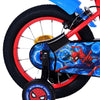 Spiderman ultimate spider-man kinderfiets - jongens - 14 inch - blauw rood - twee handremmen