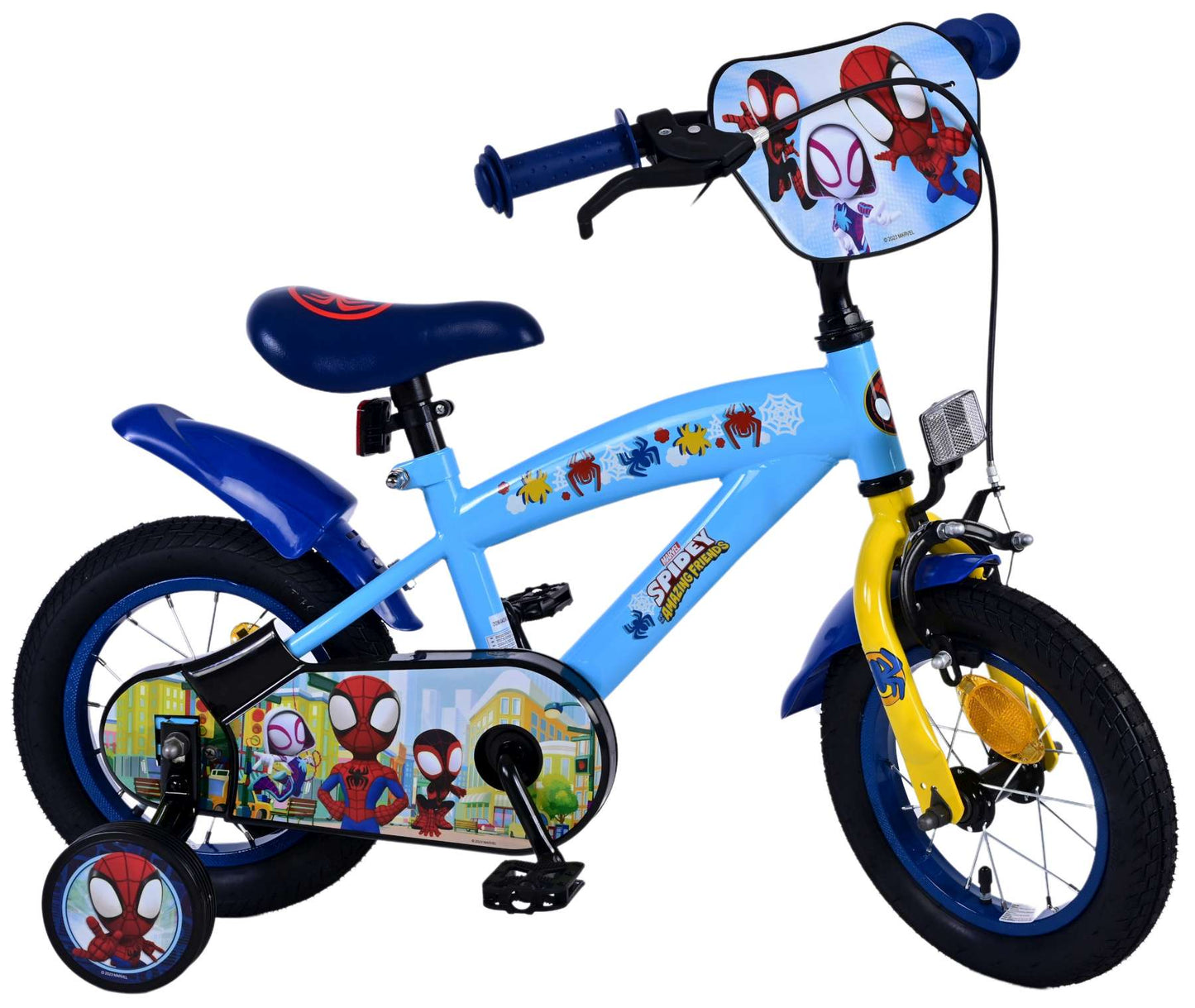 Spidey Kinderfiets - Jongens - 12 inch - Blauw