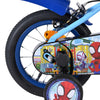 Spidey und seine tollen freunde spidey kinderfiets - jongens - 12 inch - blauw - twee handremmen