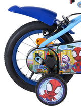 Spidey und seine tollen freunde spidey kinderfiets - jongens - 12 inch - blauw - twee handremmen - afbeelding 2