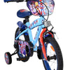 Spidey und seine tollen freunde spidey kinderfiets - jongens - 14 inch - blauw rood - twee handremmen