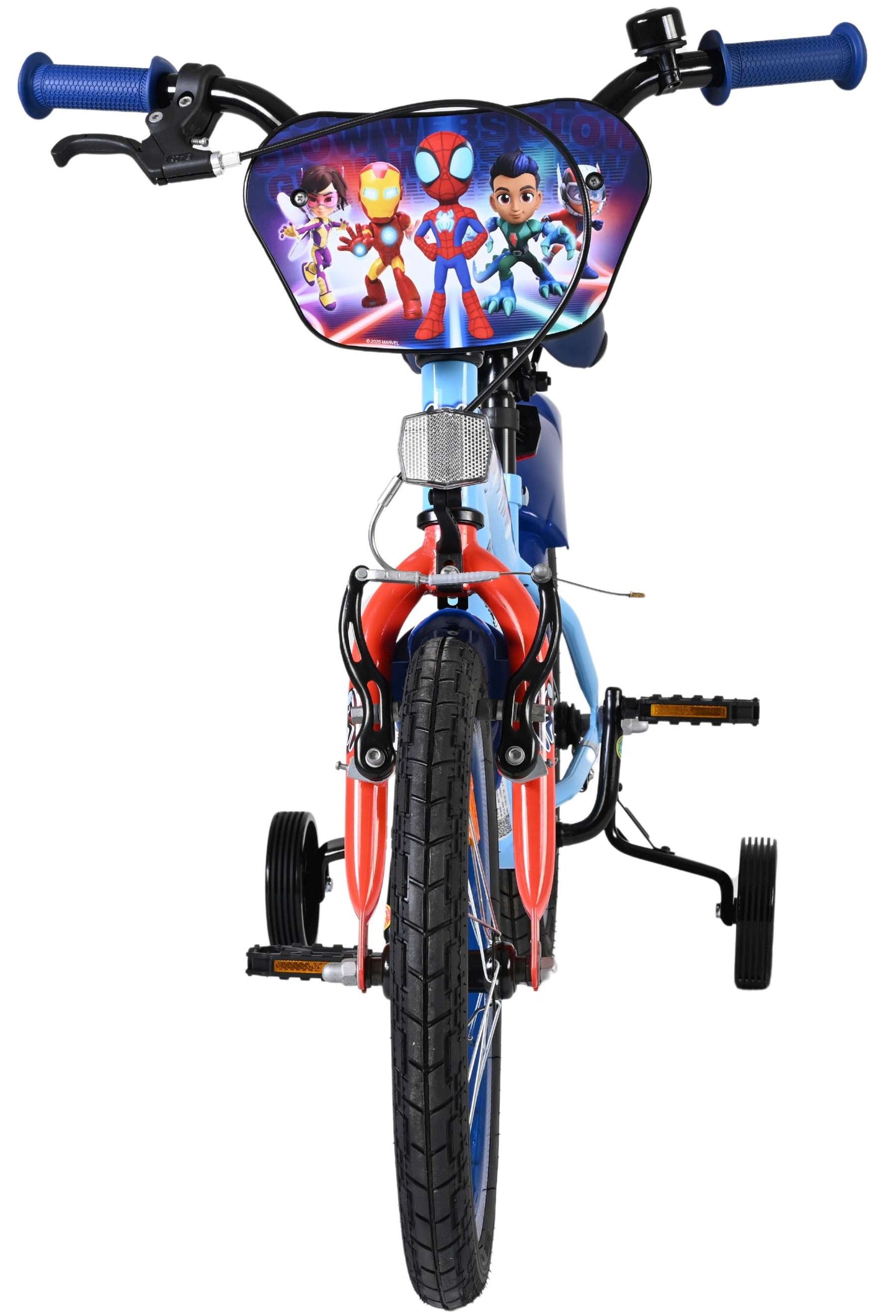 Spidey und seine tollen freunde spidey kinderfiets - jongens - 16 inch - blauw