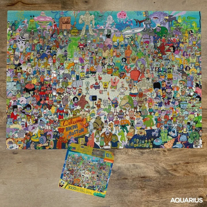 Spongebob jigsaw puzzle bikini bottom puzzel (3000 stukjes)