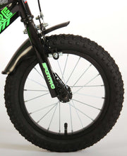 Volare Sportivo Kinderfiets Jongens 14 inch Neon Groen Zwart 95% afgemonteerd - afbeelding 6