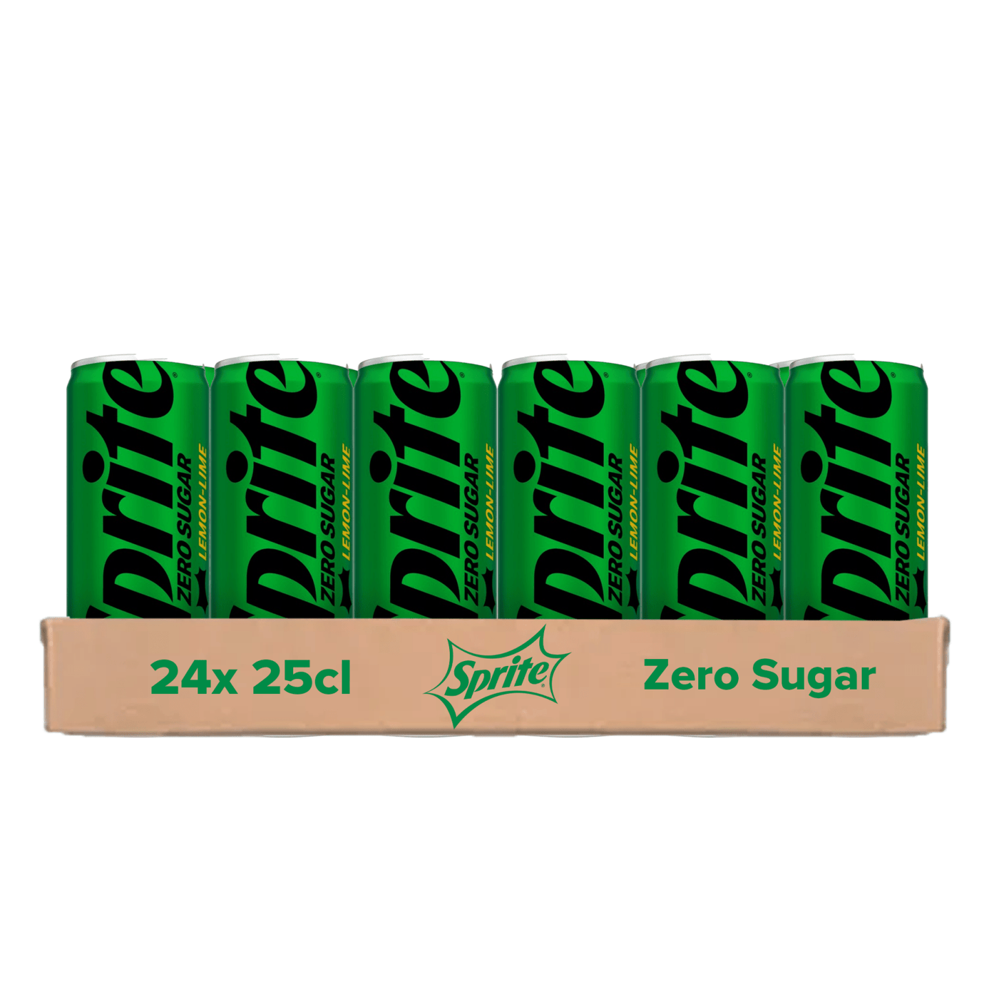 Sprite zero sugar blik (24x25cl)