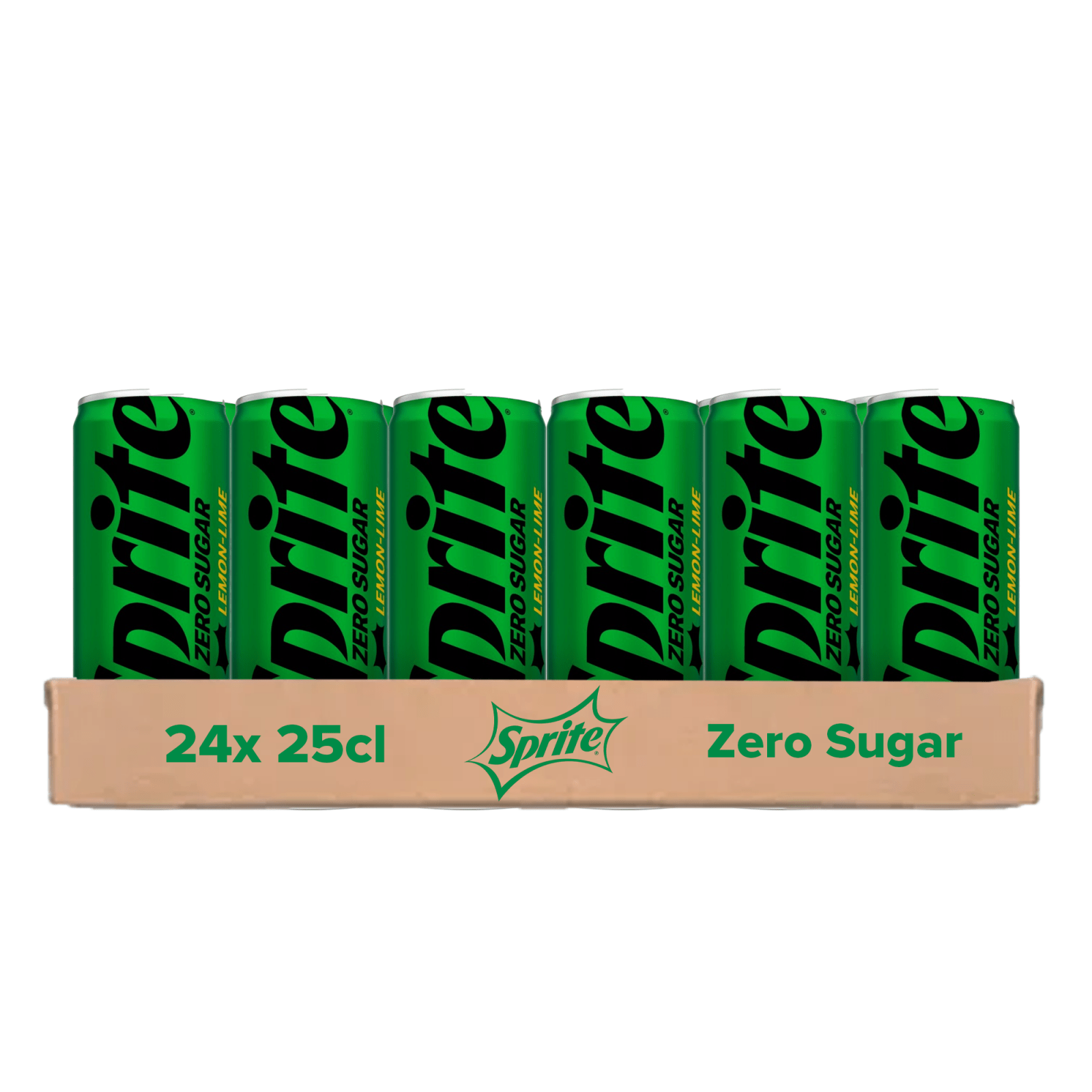 Sprite zero sugar blik (24x25cl)