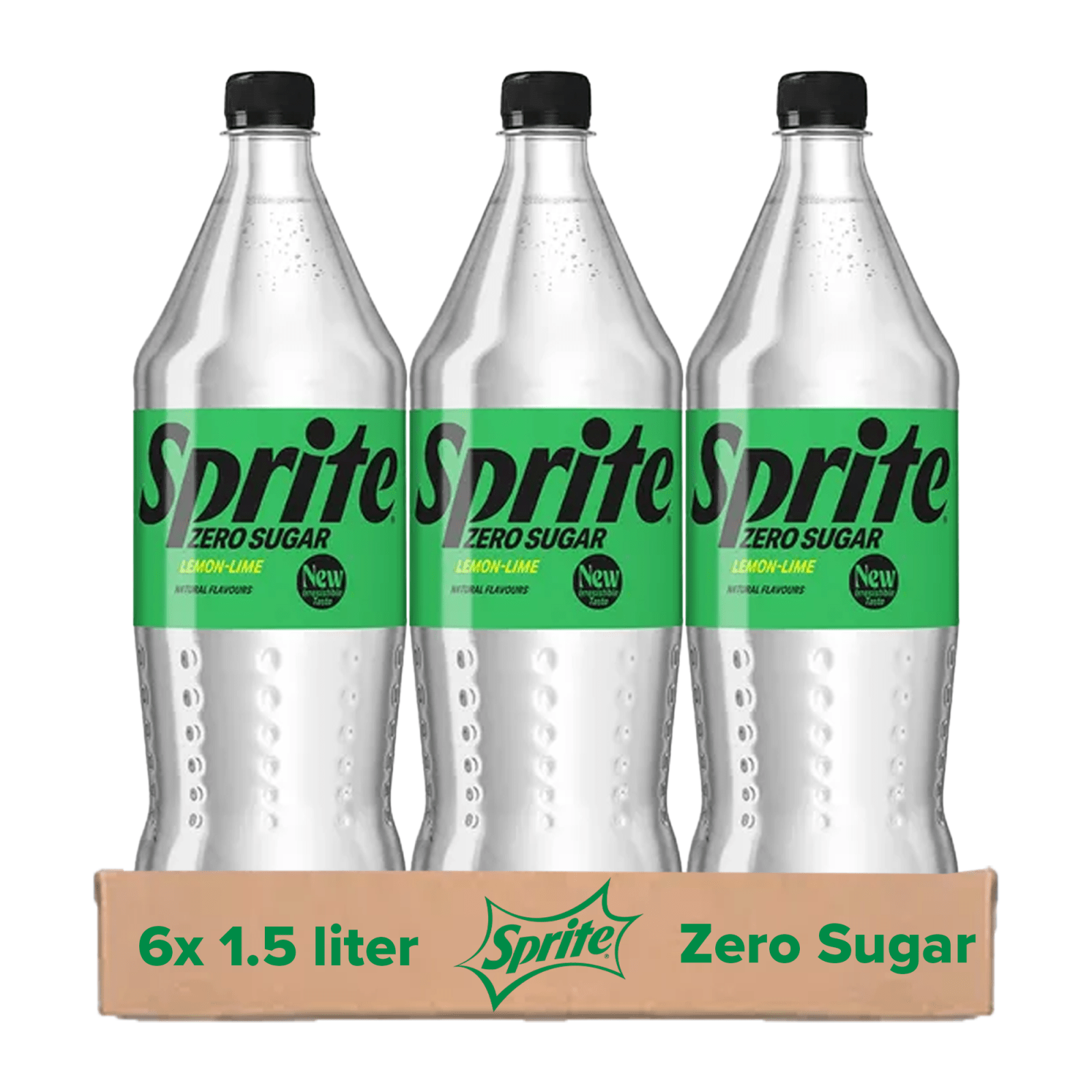 Sprite zero sugar pet (6x 1,5 liter)