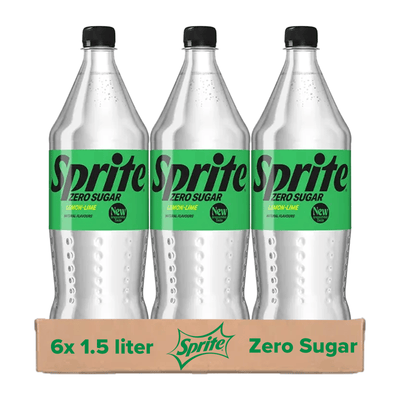 Sprite zero sugar pet (6x 1,5 liter)