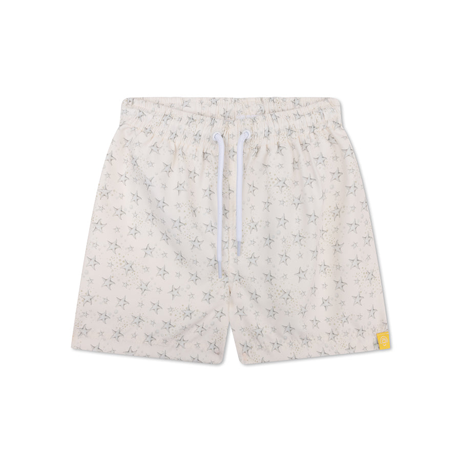 Stars | witte uv zwembroek jongens