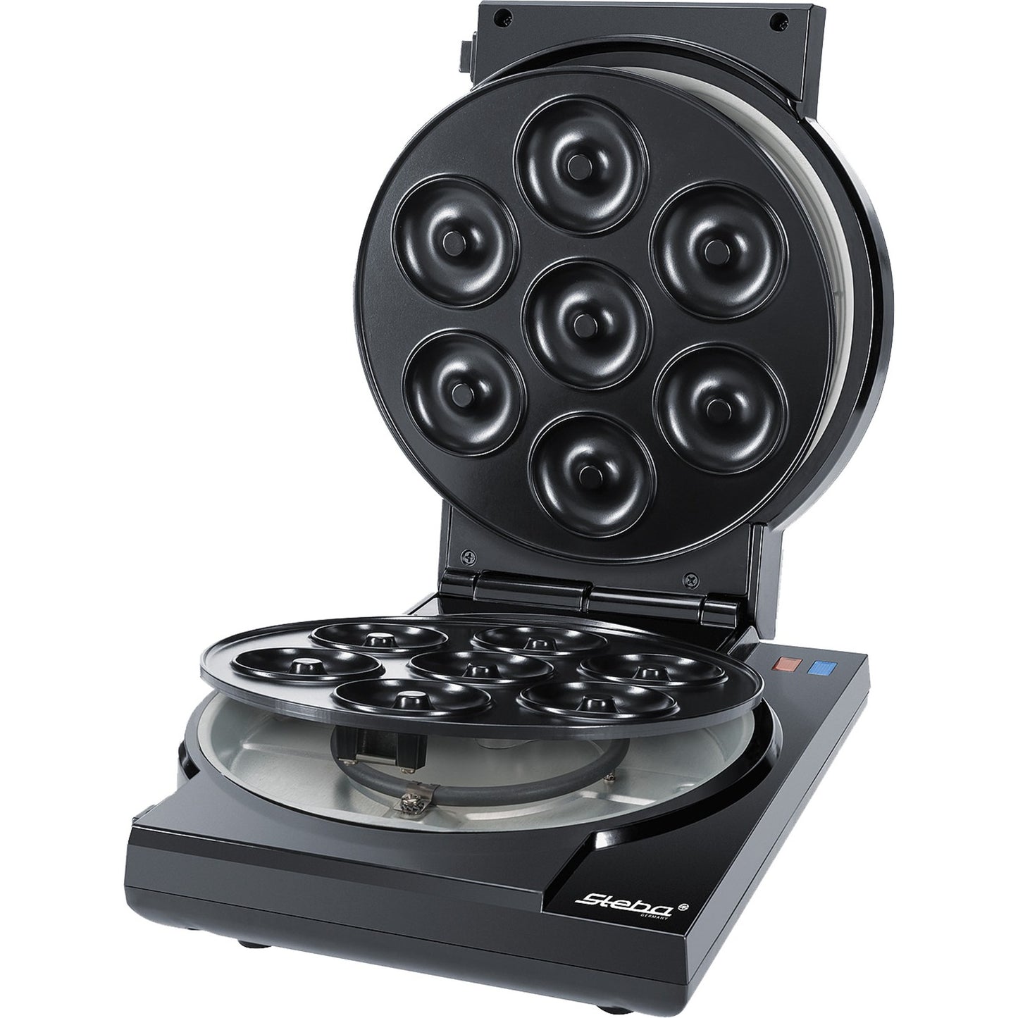 Steba cake-maker cm 3 donutmaker (zwart zilver)