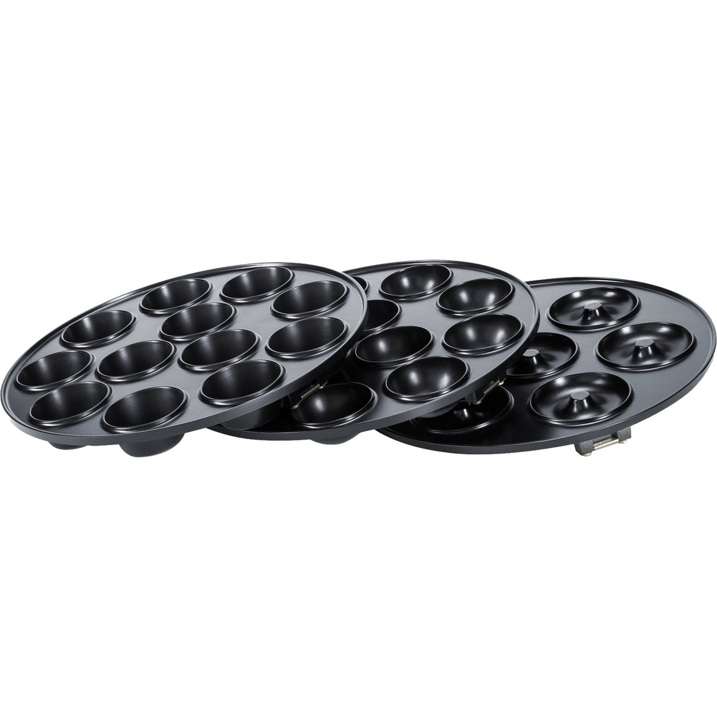Steba cake-maker cm 3 donutmaker (zwart zilver)
