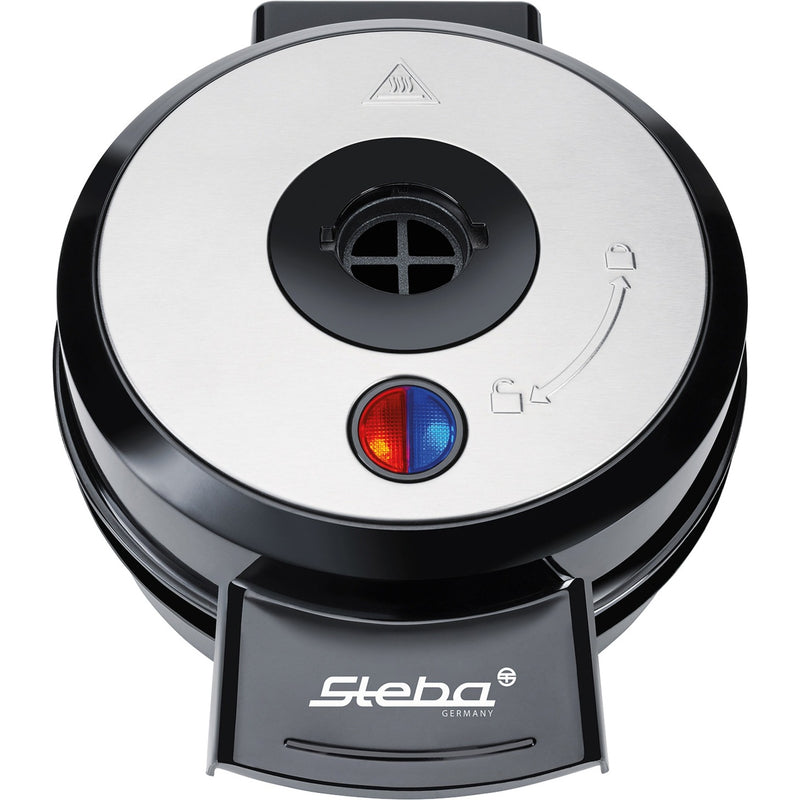 Steba wafelijzer we 20 volcano (zwart zilver)