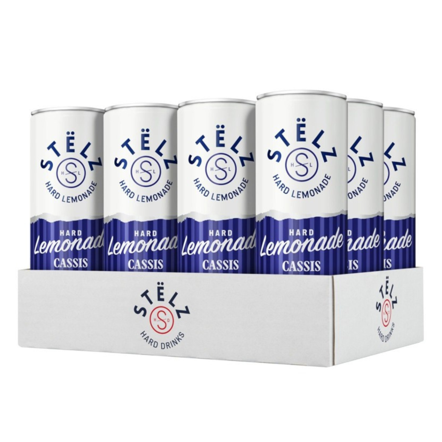 Stelz hard lemonade cassis blik (12x25 cl)