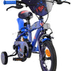 Superman kinderfiets - jongens - 12 inch - blauw - twee handremmen