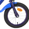 Volare superman kinderfiets - jongens - 14 inch - blauw - twee handremmen
