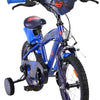 Superman kinderfiets - jongens - 14 inch - blauw - twee handremmen