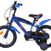 Superman kinderfiets - jongens - 14 inch - blauw - twee handremmen