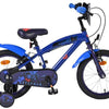 Superman kinderfiets - jongens - 16 inch - blauw - twee handremmen