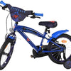 Superman kinderfiets - jongens - 16 inch - blauw - twee handremmen