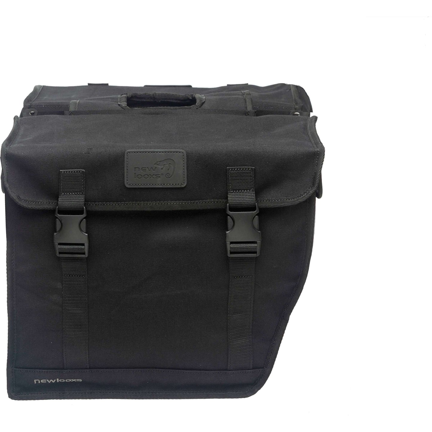 New Looxs Hybride Dubbele Fietstas zwart