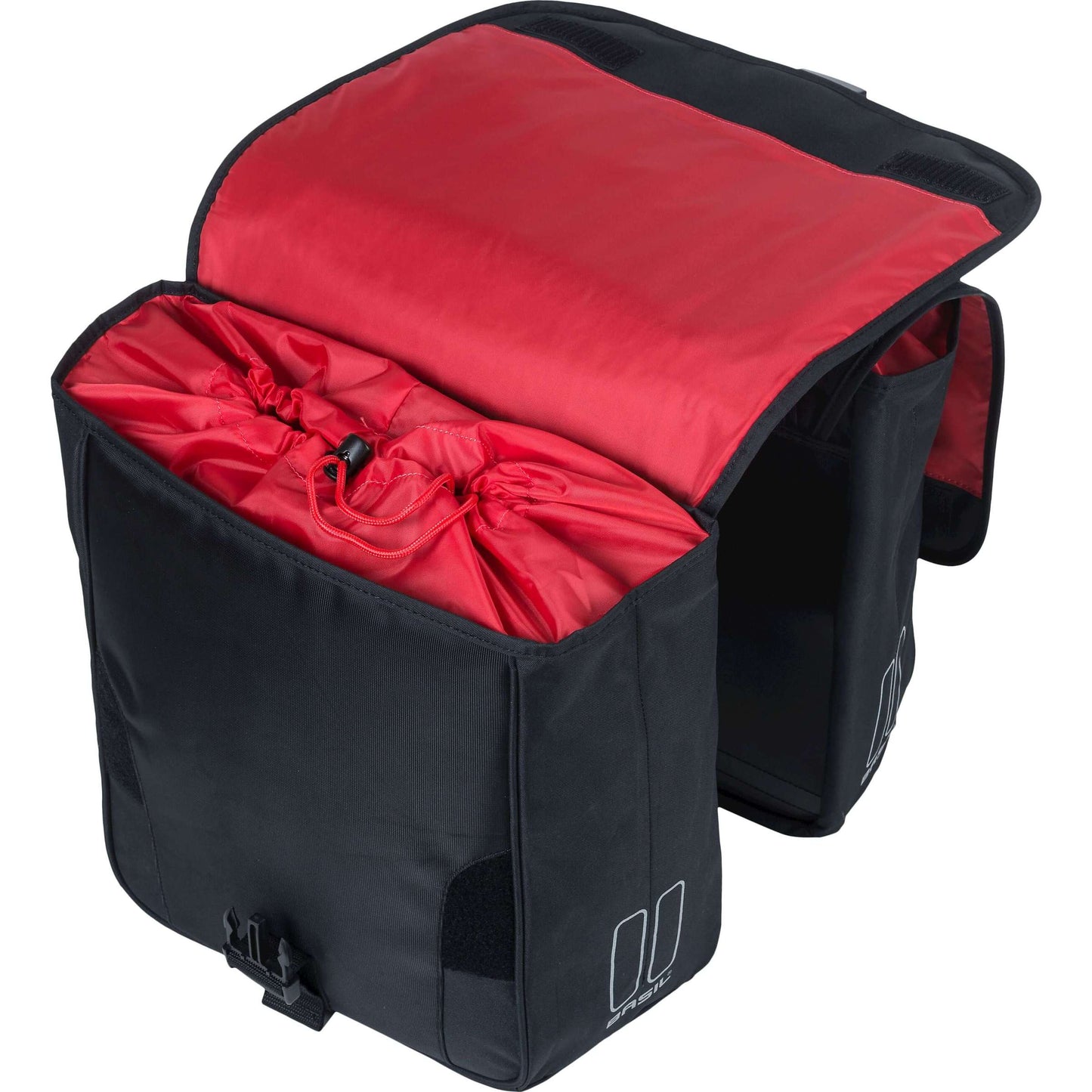 Basil Sport Design Dubbele Fietstas zwart - 32L