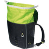 Basil Miles Daypack - sportieve fietstas - unisex - zwart lime