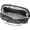 Basil Bohème City Bag - elegante groene hand-, schouder- en stuurtas voor dames, geschikt voor elektrische fietsen en stadsfietsen - zwart