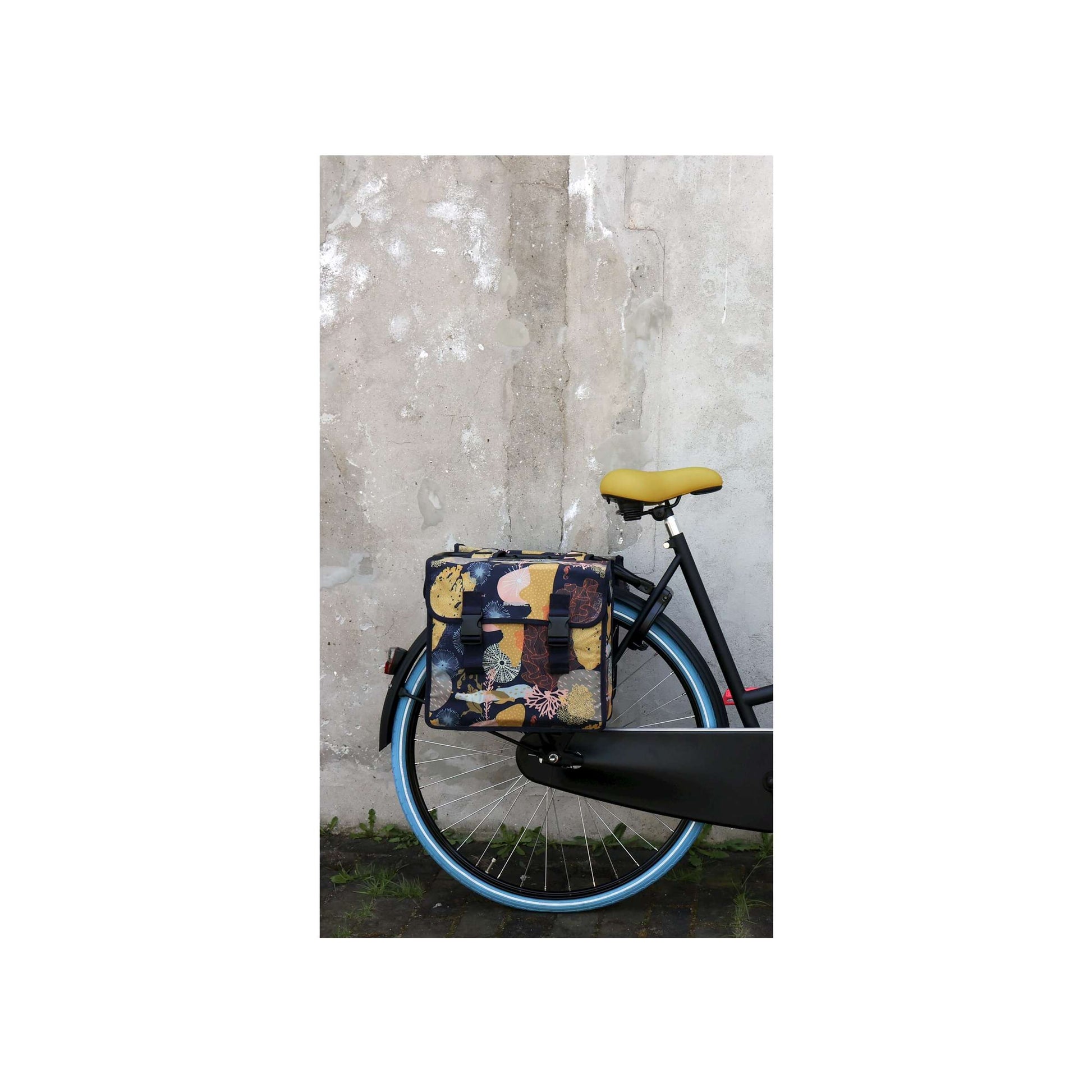 Basil Tas Mara XL Dubbel | Reef | Night Blue