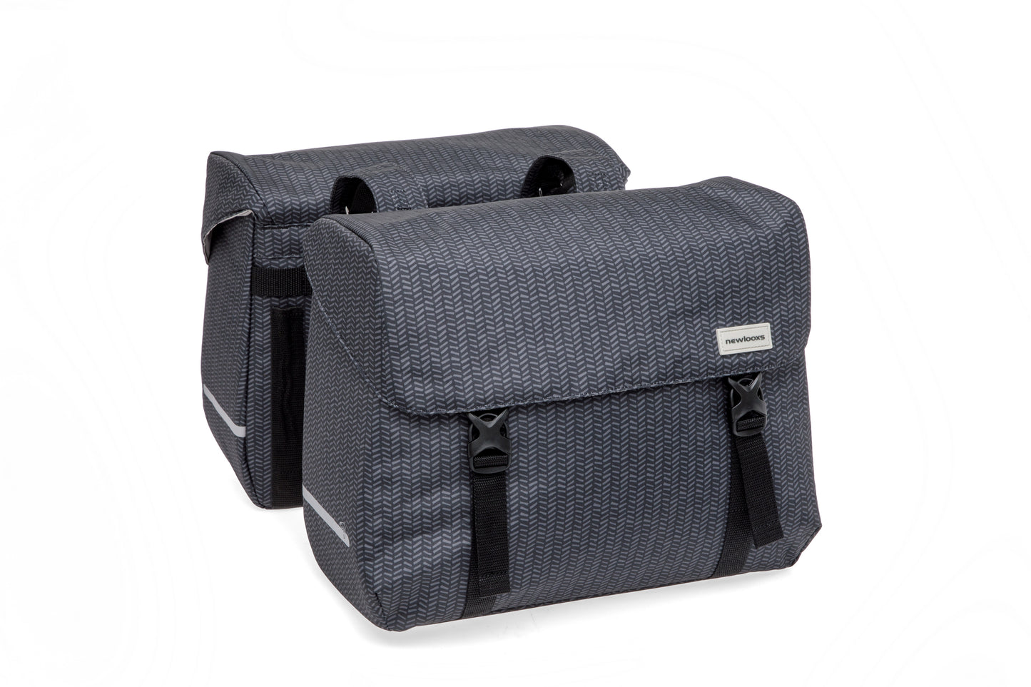 Newlooxs new looxs dubbele tas mondi joy 38l rpet zwart