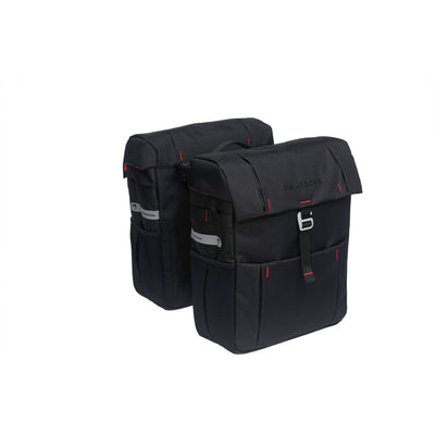 New Looxs Vigo Dubbele Fietstas Zwart
