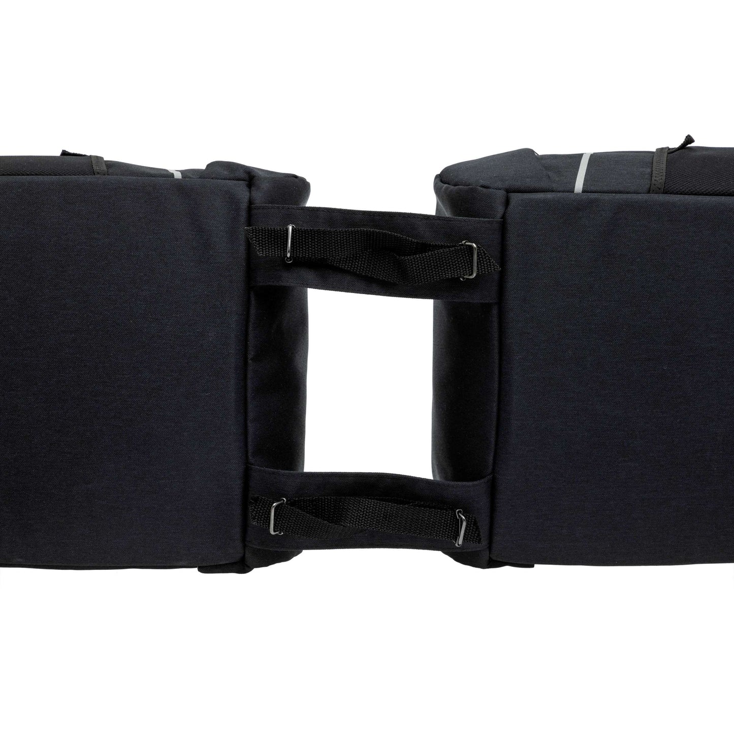 New Looxs Sports dubbele fietstas zwart grijs